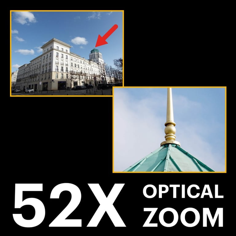 Kodak Pixpro Astro Zoom AZ528 - Appareil Photo Numérique Bridge, Zoom X52, Grand Angle de 24 mm, 16 Mégapixels CMOS, LCD 3 , Wi-Fi, Rafale 6 i/s, Contrôle sans fil Noir - vue 4