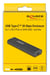 DeLOCK 42031 caja para disco duro externo Caja externa para unidad de estado sólido (SSD) Negro M.2