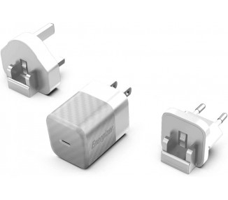 Caricabatterie Power Delivery - 20W - UE/UK/USA - Grigio