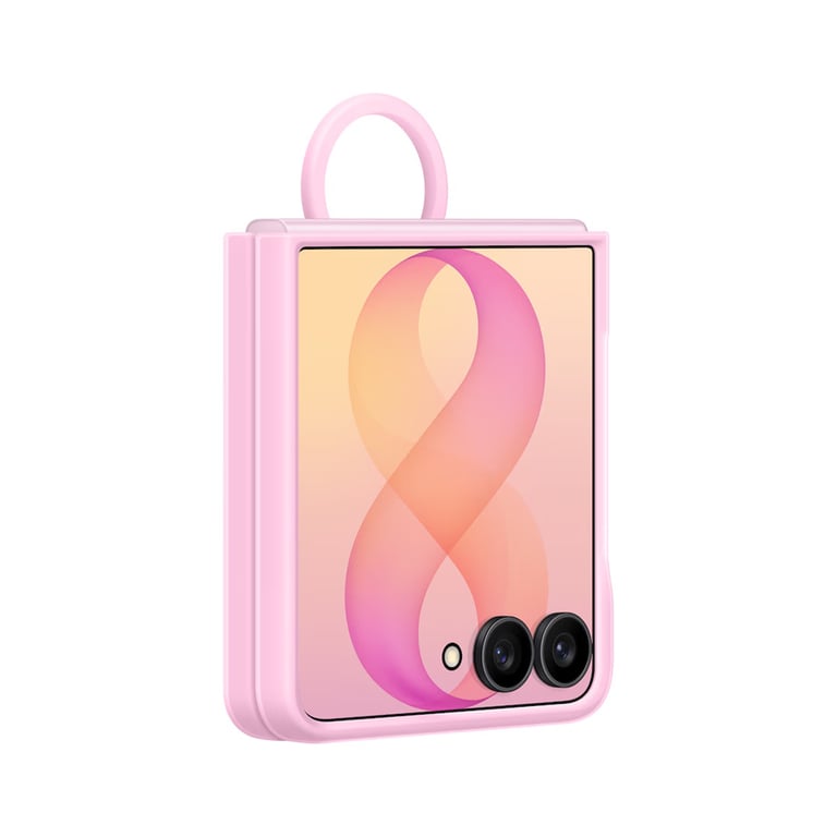Coque magnétique en silicone avec anneau pour Samsung Galaxy Z Flip 8 - vue 5
