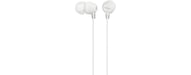 Sony MDR-EX15AP Auriculares con cable para llamadas/música Blanco