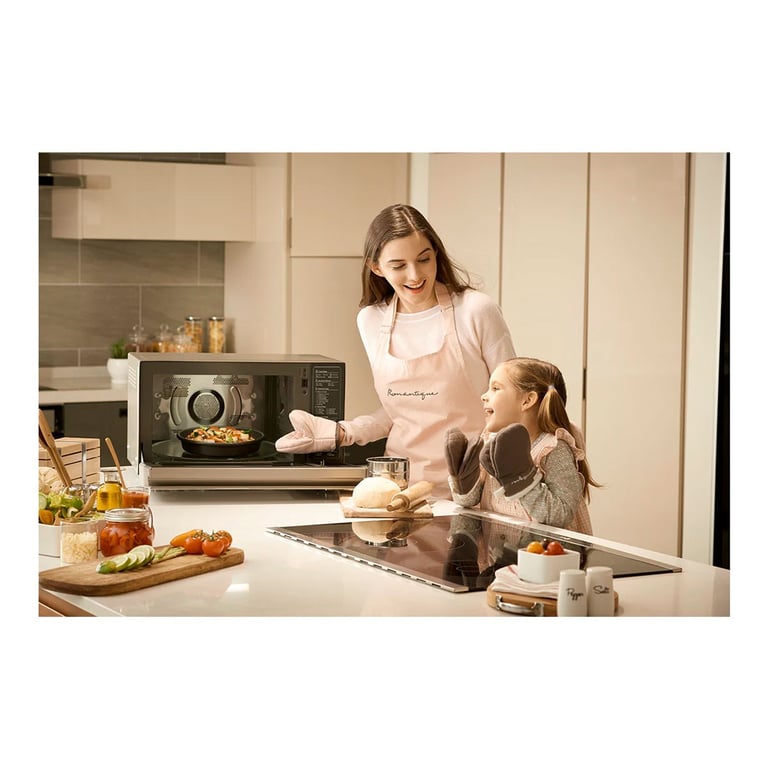 Micro-Ondes Hisense H23MOBSD1H – 23L, 800W, Cavité Céramique - vue 8