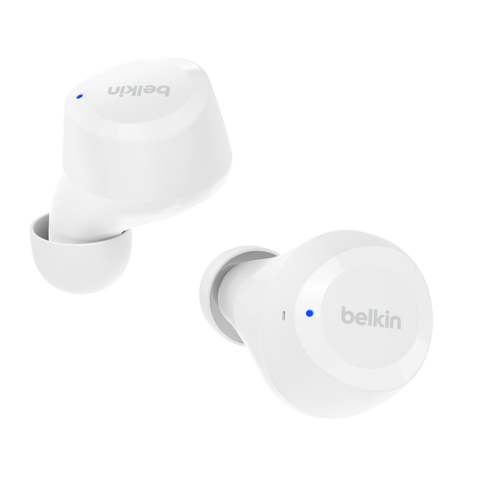 Belkin SoundForm Bolt Casque Sans fil Ecouteurs Appels/Musique/Sport/Au quotidien Bluetooth Blanc - Neuf