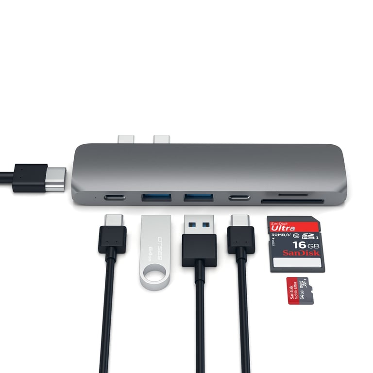 Satechi ST CMBPM station d'accueil USB 3.2 Gen 1 3.1 Gen 1 Type C Neuf - vue 2
