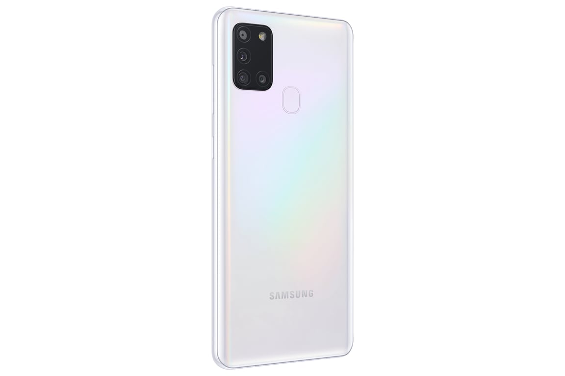 Samsung Galaxy A21s Bianco 6.5 Infinity O 3GB RAM 5000mAh fotocamera quad - vue 3