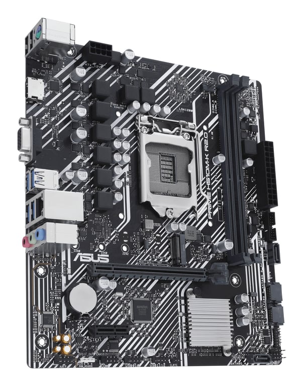 ASUS PRIME H510M K R2.0 Intel H510 LGA 1200 Socket H5 micro ATX Neuf - vue 2