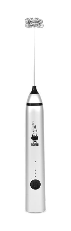 Mousseur À Lait Bialetti 0006770 – Acier Inoxydable, Charge USB, 3 Niveaux - vue 3