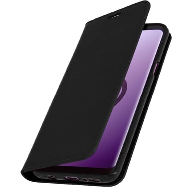 Funda Samsung Galaxy S9 Plus de cuero billetera Función soporte – Negra