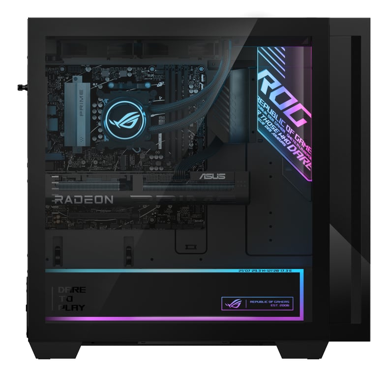 ASUS ROG G700 GM700TZ R8700F092W AMD Ryzen 7 DDR5 SDRAM SSD NVIDIA GeForce RTX 5070 Ti Windows 11 Home PC Tour - vue 10