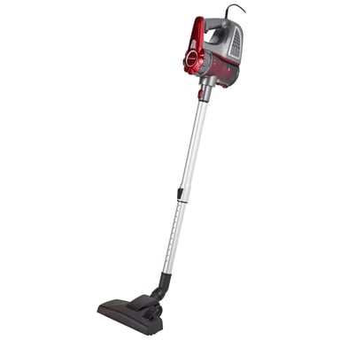 Bestron AVC800 aspiradora de pie y escoba eléctrica Corriente alterna Secar Sin bolsa 0,6 L 600 W Gris, Rojo