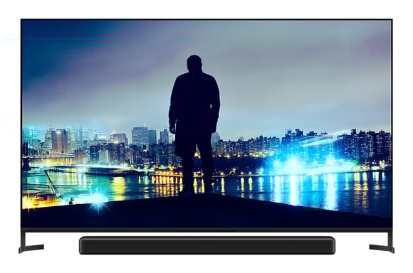 Televisore QD-OLED Bravia 8 II 2025 65'' 164 cm 4K UHD Argent sombre