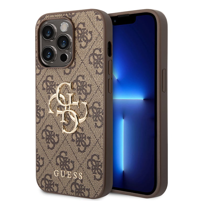 Guess coque de protection pour téléphones portables 17 cm (6.7 ) Housse Marron Apple (brand) Apple iPhone 15 Pro Max