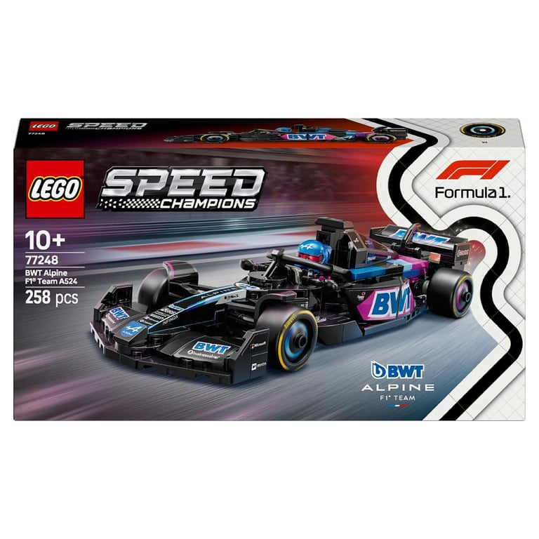 Voiture de Formule 1 BWT Alpine Team A524 LEGO Speed Champions 77248 - Excellent état
