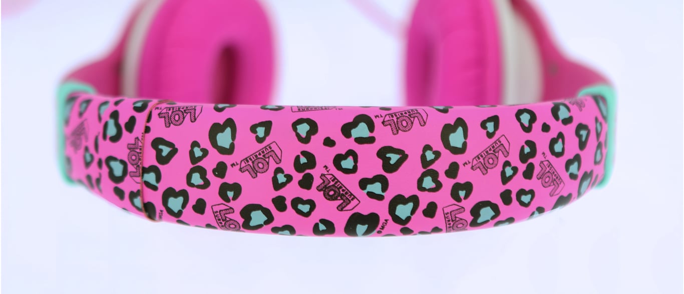OTL Technologies L.O.L. Surprise! My Diva Casques Avec fil Arceau Musique Multicolore, Rose - Neuf