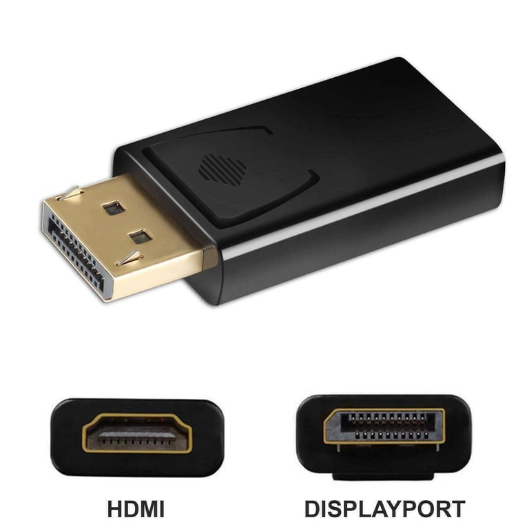 DLH ADAPTATEUR HDMI VERS DVI / VGA / DISPLAYPORT F Neuf - vue 3