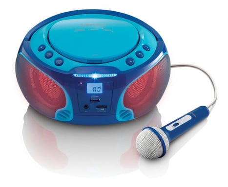 Lenco SCD-650 blue Portable Bleu - Neuf