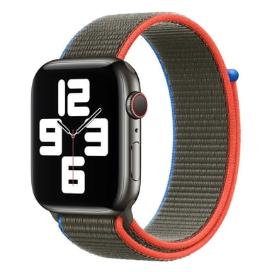 Sport Loop Band pour Apple Watch Series 1 á 10 / SE / Ultra (2) (44/45/46/49 mm) - Olive