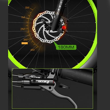 VTT électrique LANKELEISI XT750 Plus 26 pouces 1000 W 48 V 14,5 Ah
