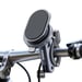 Baseus PrimeTrip support per telefono 2 in 1 per bicicletta / scooter / moto con anello supporto - Magnetico - Universale - Cosmic Black