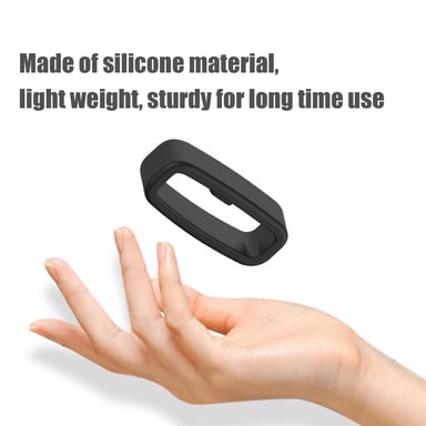 Bucle para correas de reloj de 20 mm de ancho, paquete de 10 Black