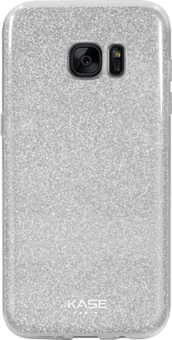 Carcasa brillante delgada para Samsung Galaxy S7 Edge, Plata