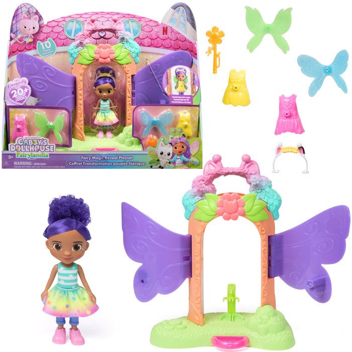 PLAYSET TRANSFORMATION POUPEE FAIRYLANDIA Gabby et la Maison Magique - vue 2
