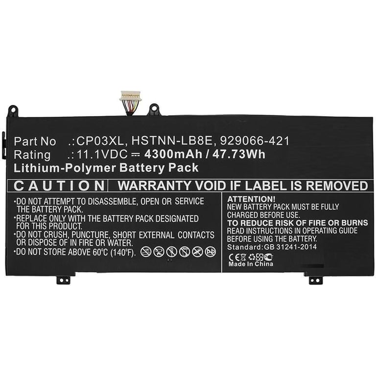 CoreParts MBXHP BA0176 composant de laptop supplémentaire Batterie Neuf