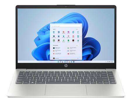 HP 14-ep0046nf Intel® Core™ i5 i5-1334U Portátil 35,6 cm (14'') Full HD 16 GB DDR4-SDRAM 512 GB SSD Wi-Fi 6 (802.11ax) Windows 11 Home Plata