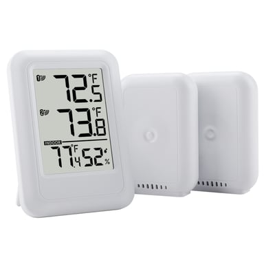 Thermomètre intérieur/extérieur sans fil avec deux capteurs