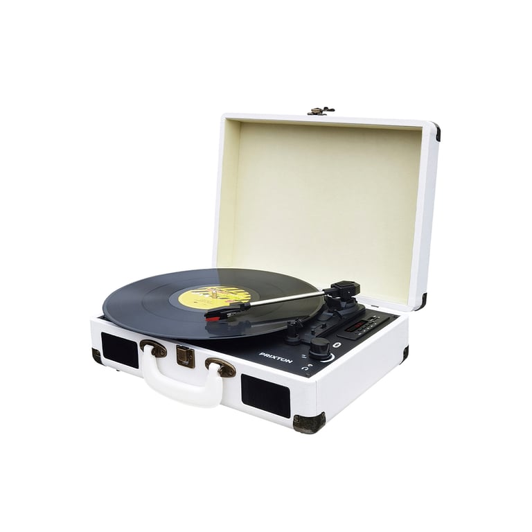 VC400 Giradiscos Bluetooth Blanco Prixton