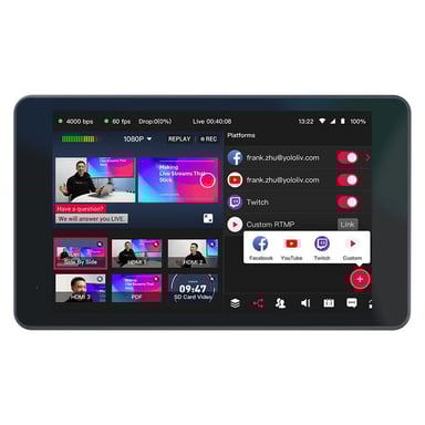 YOLOLIV Enregistreur Yolobox Pro