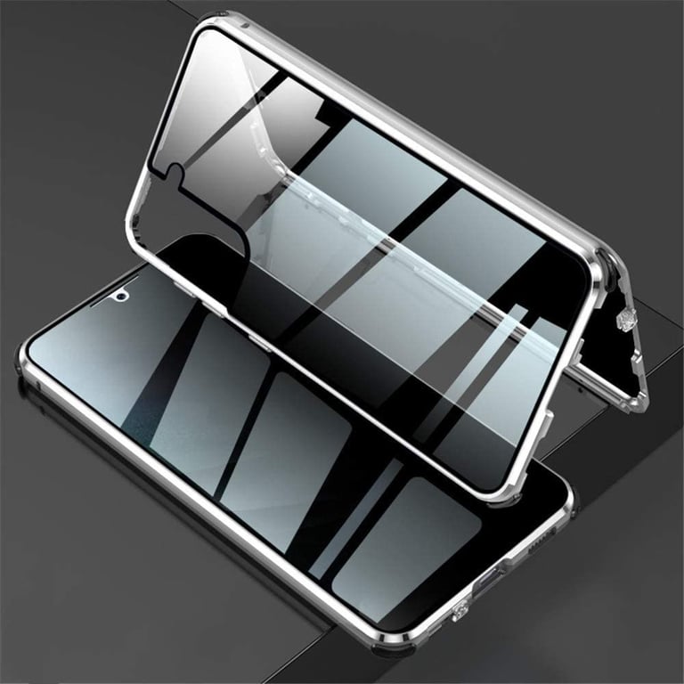Coque Verre Trempe pour SAMSUNG Galaxy S21 Ultra Magnetique Transparente  Protection Integrale - Shot Case