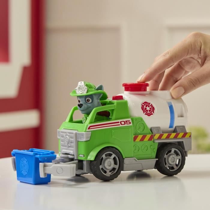 Figurine et véhicule Paw Patrol Pat’Patrouille Fire Rescue Rocky - vue 3