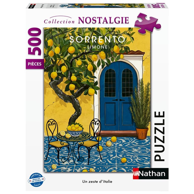 Puzzle 500 pièces : Un zeste d?Italie Ravensburger Nathan - vue 3