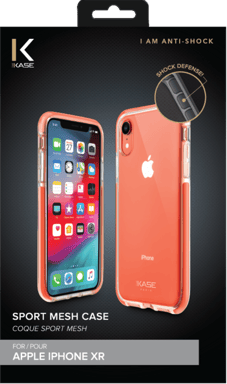 Custodia Sport Mesh per Apple iPhone XR, arancione fuoco