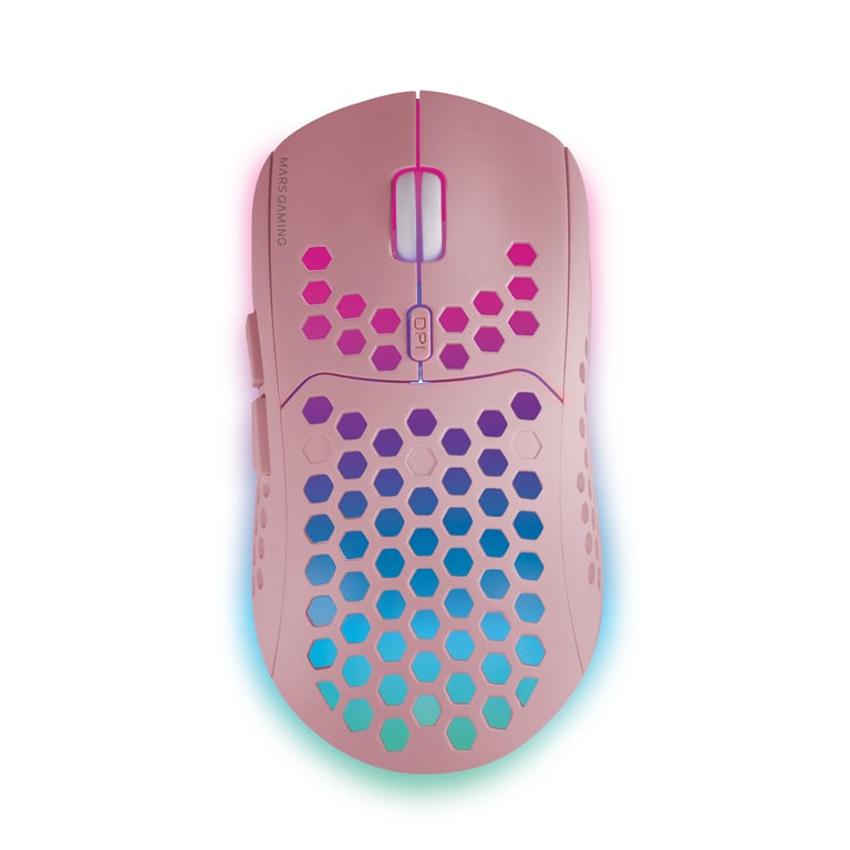 Mars Gaming MMW3P souris Jouer Droitier RF sans fil Optique 3200 DPI - Neuf