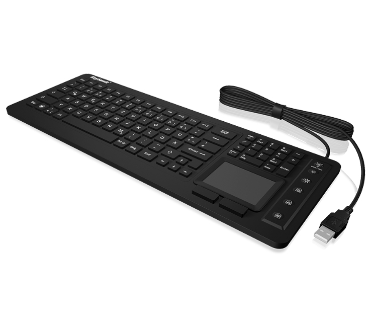 KeySonic KSK 6231 INEL US clavier Industriel USB QWERTY Anglais américain Neuf