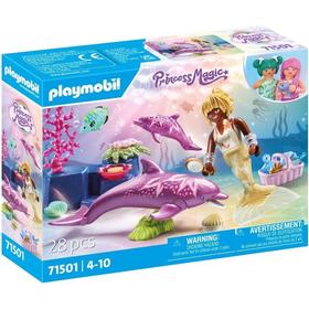 Coffret PLAYMOBIL Sirène Enchantée avec Dauphins - Neuf