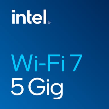 Intel Wi-Fi 7 BE200 WLAN interna / Bluetooth 5800 Mbit/s