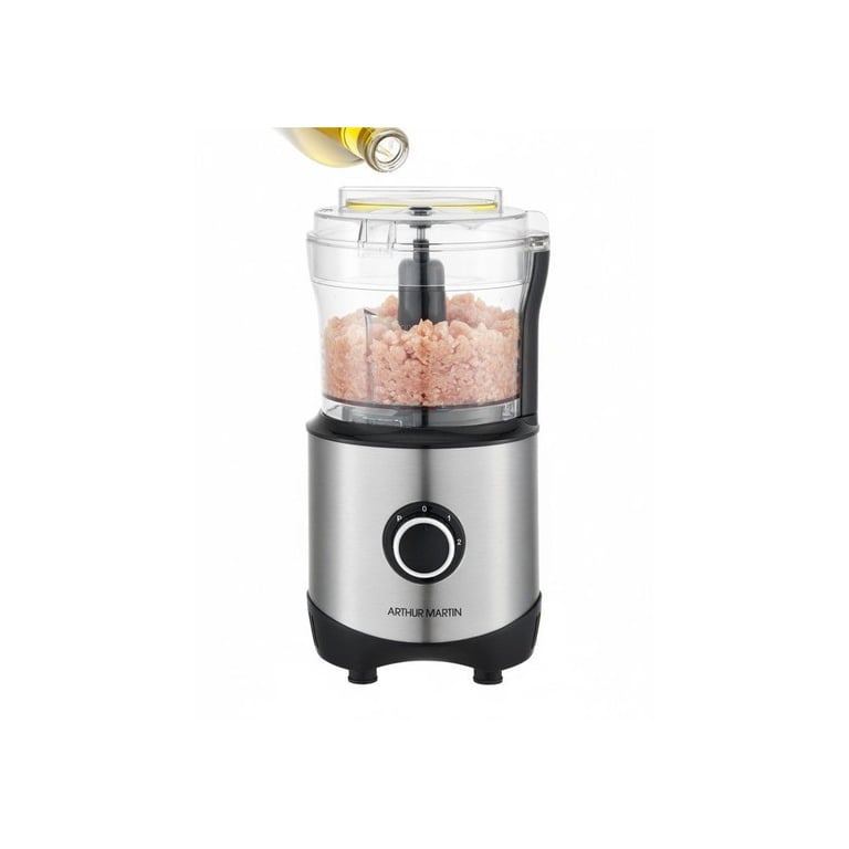 Robot multifonction ARTHUR MARTIN AM1608AC Bol de 400 ml 2 vitesses + pulse Inox - vue 4