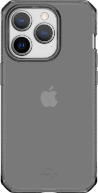 Coque Renforcée Apple iPhone 14 Pro Spectrum Clear R 100% Plastique recyclé Transparente Noire Itskins