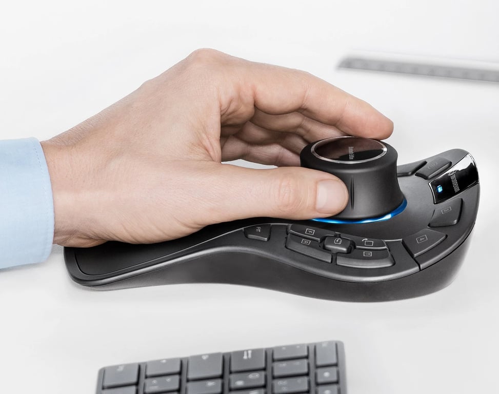 Souris 3Dconnexion SpaceMouse Pro Wireless – Bluetooth 6DoF - vue 2
