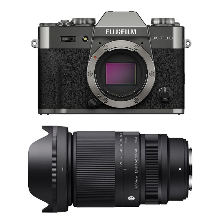 X-T30 III ANTHRACITE + Objectif SIGMA 16-300 f/3.5-6.7 DC OS Contemporary