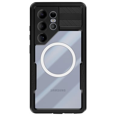 Redpepper Funda Completa Resistente al Agua MagSafe para Samsung S25 Ultra Transparente