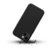 Funda antigolpes de gel de silicona suave para Apple iPhone 14, Negro satinado
