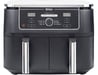 Ninja AF400EU friteuse Double 9,5 L Autonome 2470 W Friteuse d'air chaud Noir