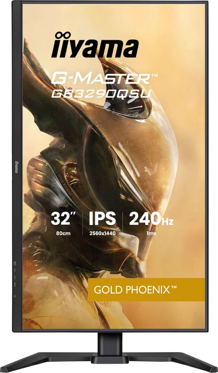 iiyama G-MASTER GB3290QSU-B1 écran plat de PC 80 cm (31.5 ) 2560 x 1440 pixels Quad HD LED Noir - Neuf