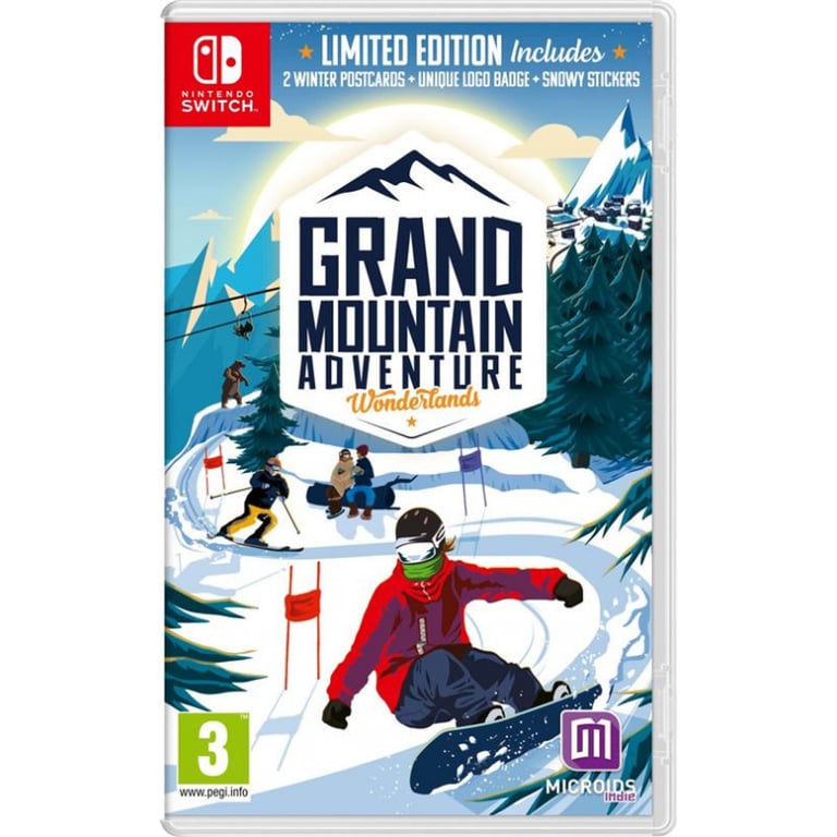 Microids Grand Mountain Adventure: Wonderlands Standard Nintendo Switch Neuf