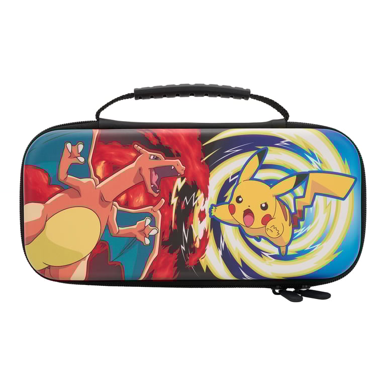 Boîtier de protection PowerA pour Switch ou Switch Lite Pokémon : Vortex Pikachu contre Dracaufeu - vue 3