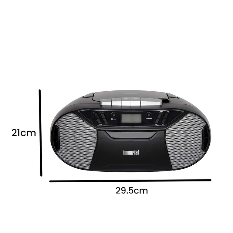 Imperial PBB Boombox mit CD Player Kassettenspieler Radio lecteur CD - vue 3